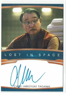 Lost in Space Season 1 Auto Autograph Card Cary-Hiroyuki Tagawa Hiroki Watanabe - Picture 1 of 4