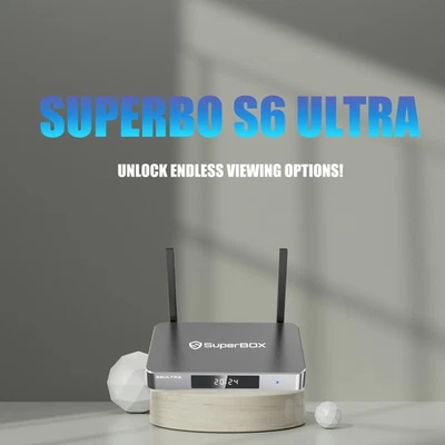 New!!!SuperBox S6 Ultra TV BOX A Variety of Sports Programs 128G Free Ship  - Image 1 of 4