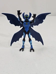 Ben 10 Alien Force Big Chill 4" Action Figure Bandai Cartoon Network - Picture 1 of 11
