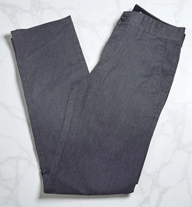 Volcom Pants Youth Boys Sz 12y Gray Chino Logo - Picture 1 of 5