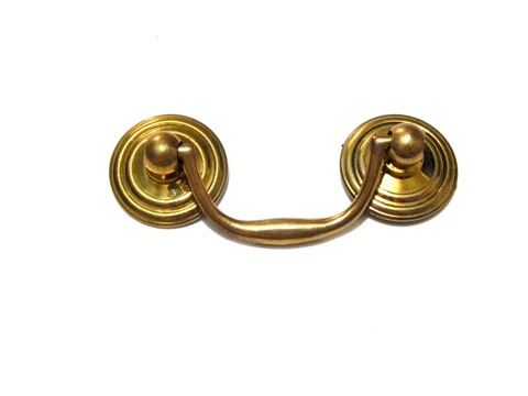 Vintage Drawer Pulls Cast Brass 2 Inch Center Cover