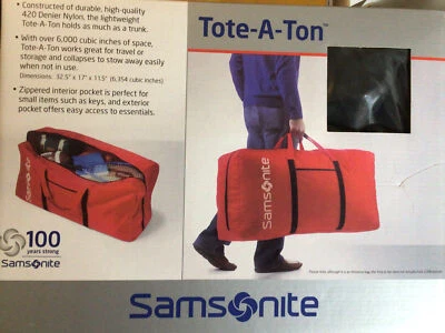 Samsonite 32.5″ Tote-A-Ton Duffle Bags - PURPLE - Image 1 of 2