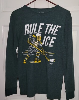 Camiseta de hockey de algodón THE CHILDRENS PLACE rule The Green Waffle. Niños XXL 16 Foto 1 de 4
