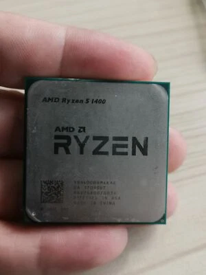 AMD Ryzen 5 1400 AM4 CPU Processor R5 1400 Quad Core 8T 3.2GHz Desktop 8MB 65W - Image 1 of 2