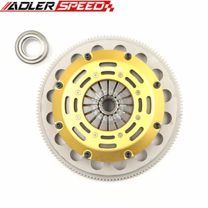 Race Clutch Twin Disc Flywheel Kit For Mini Cooper S R52 R53 1.6L 6 Speed 02-06 - Picture 1 of 4