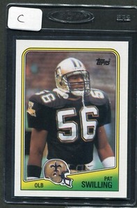 1988 Topps Pat Swilling RC #66 Saints Mint (C)