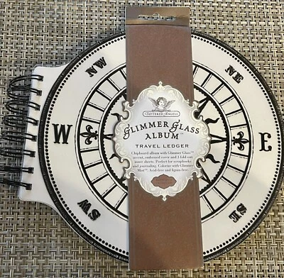 НОВЫЙ альбом для скрапбукинга ДСП Tattered Angels МЕРЦАЮЩЕЕ СТЕКЛО спиральный переплет для путешествий - Изображение 1 из 4
