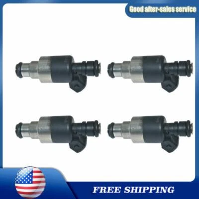 4x Fuel Injectors For Chevrolet S10 GMC Isuzu Pontiac 17122106 - Image 1 of 4