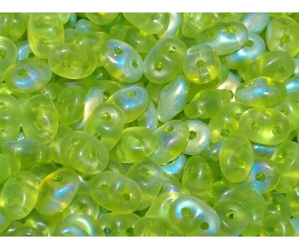 2/5MM MATUBO SUPERDUO Matte Olivine AB Beads - Image 1 of 1