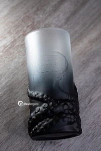 2022 The KRAKEN Solid Glass HIGHBALL RUM SPIRIT GLASS Limited Edition Tentacled - Picture 1 of 9