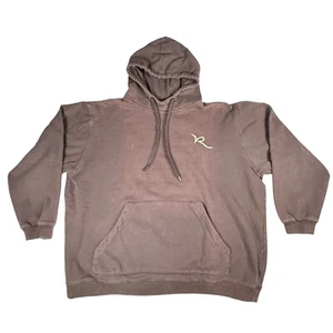 Vintage Rocawear Hoodie Sweatshirt Men’s XXL Brown Hip Hop Ships Quickly - Picture 1 of 12
