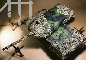 1/35 Camouflage Camo Net Model Use Detail Thin Nylon Easy to Use Multiple Colors - Picture 1 of 15