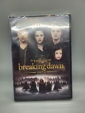 Twilight Series Breaking Dawn Pt 2 DVD Movie 2 Disc Set+Digital+Ultraviolet NEW
