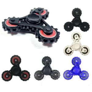Fidget Spinner Gear Spinners Mano Ansia Sollievo Stress Focus EDC Giocattolo da Scrivania ADHD - Foto 1 di 12