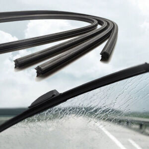 1x 26" 6mm Silicone Frameless Auto Car Parts Windshield Wiper Blade Refill Strip