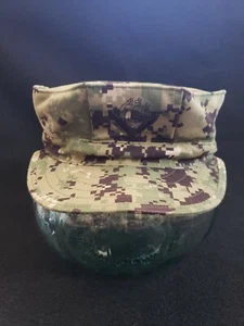 Gorra Patrulla Camuflada Digital Tipo III Marina de los Estados Unidos NWU Talla 7 - Imagen 1 de 4