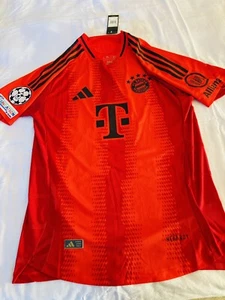 Bayern Munich Home Jersey Authentic Player Versión Patches UCL size XL - Picture 1 of 6