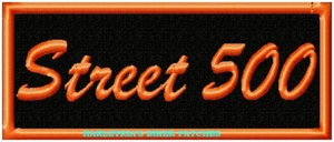 STREET 500 BIKER PATCH - Picture 1 of 1