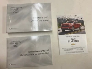 2021 Chevy Silverado 1500 Light Truck Factory Original Owner Info Manual GM - Picture 1 of 1