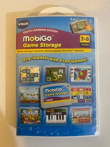 Vtech MobiGo Game Storage - Downloadable Games Cartridge 3-8 Years - Picture 1 of 10