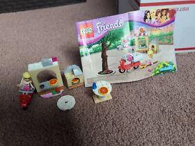 Lego Friends 41092 Stephanie's Pizzeria Mostly Complete With Manual No Box