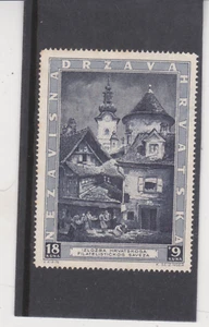 Croatia Scott # B39 MH / Mi 115 / YT 104 / SG 8 HRVATSKA - SEMI-POSTAL STAMPS - Picture 1 of 1