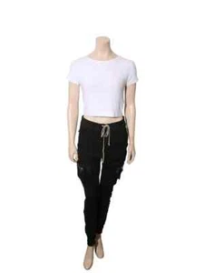 Pantalones cargo RICK OWENS (TALLA 6) de algodón con cordón - Imagen 1 de 3
