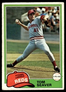 1981 O-Pee-Chee Tom Seaver Cincinnati Reds #220 R55 - Picture 1 of 2