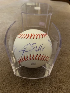 Josh Bell Autographed Baseball Pittsburgh Pirates Allegheny Inscription W/CASE - Picture 1 of 5