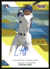 2017 Bowman's Best of '17 Autographs Gold Refractors Ian Happ Auto RC Rookie /50