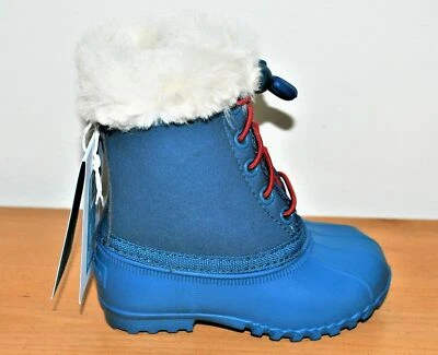 Botas de nieve Native Shoes Jimmy invierno azul medianoche para niñas - talla 6 niño pequeño Foto 1 de 4