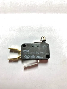 MICROSWITCH EQUAL WITH ROLLER & SHORT LEVER 16A 250 RATING MALE QDC TERMINALS - Picture 1 of 1