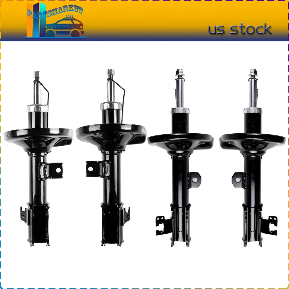 Nuevo Juego Completo Amortiguadores Puntales Delanteros Traseros Premium Para Suzuki Aerio 2004-07 Foto 1 de 4