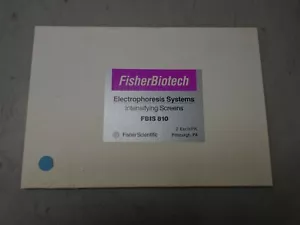 Fisherbrand Elektrophoresesesysteme Intensivierungsbildschirme FBIS 810 2 je/Pack - Bild 1 von 1
