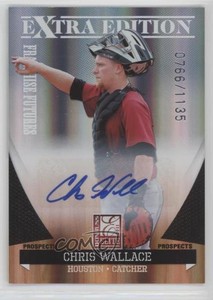 2011 Donruss Elite Extra Edition /1135 Christopher Wallace Chris #93 Auto