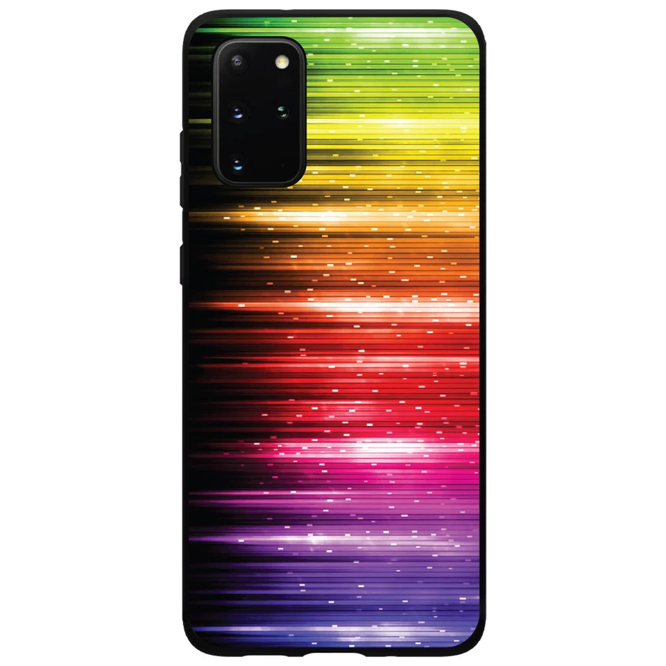 Funda Rígida para Samsung Galaxy S Arco Iris Líneas Brillantes de Luz Foto 1 de 1