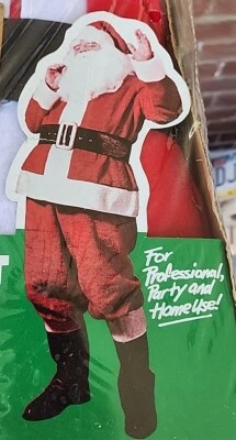 Vintage Christmas New Old Stock Sealed HALCO USA 8PC Santa Suit St. Nick Holiday - Image 1 of 4