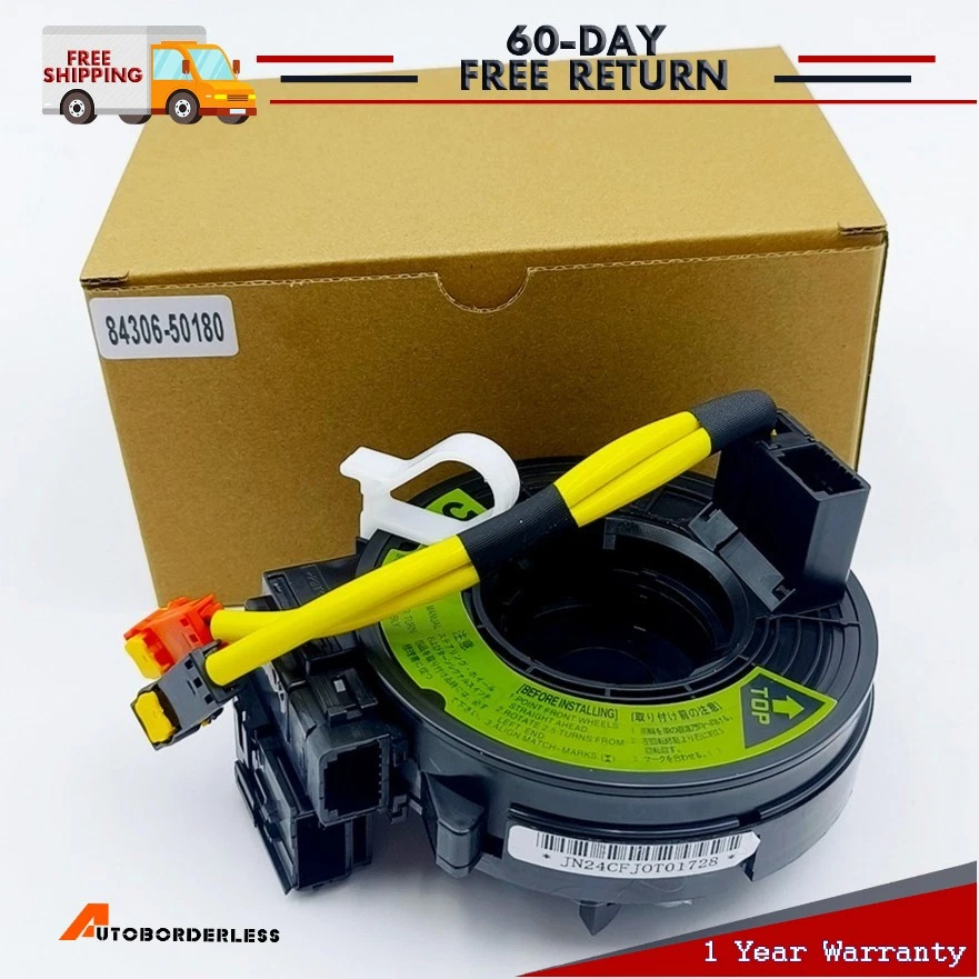 New Clock Spring Steering 84306-50180 Fit Lexus LS430 2002-2006 SC430 2007 4.3L Foto 1 de 4