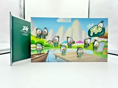 Juego de prendedores oficiales olímpicos de invierno Milano Cortina 2026 Foto 1 de 4