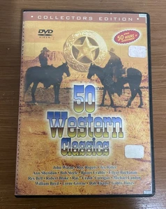 John Wayne - 50 Western Classics (Collectors Edition) - 2004 - DVD - Foto 1 di 12