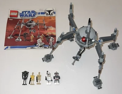 LEGO Star Wars: Separatist Spider Droid 7681 COMPLETO con COMMANDER FOX Foto 1 de 4