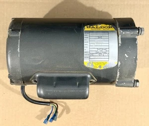 BALDOR 1/2 HP General Purpose Industrial Motor w/Switch | 1725 RPM | 1PH | 115 V - Picture 1 of 11