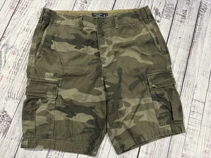 New Men’s Abercrombie & Fitch Shorts Sz 33 Camo Cargo - Picture 1 of 4