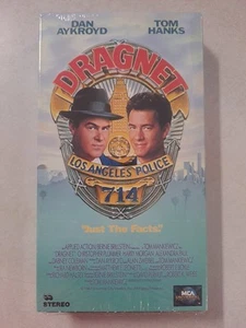 Dragnet: Los Angeles police 714 (VHS, 1991) SEALED Dan Aykroyd Tom Hanks - Picture 1 of 2