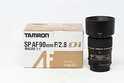 Tamron 90mm f/2.8 Di SP Macro Lens for Nikon F -Mint #312 - Image 1 of 4