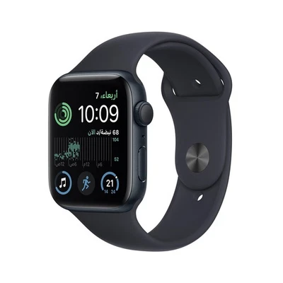 Apple Watch SE 2nd Gen 44mm Midnight Aluminum A2727 Unlocked LTE Open Box KO1000