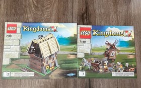 Lego Kingdoms Instruction Manual ONLY Booklet 7189