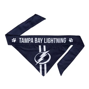 Tampa Bay Lightning Pet Bandanna Size M - Picture 1 of 1