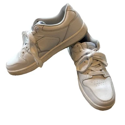 Everlast Sneakers White Leather Shoes Mens Sz 9.5 US Comfortable Lace Up Low Top - Image 1 of 4