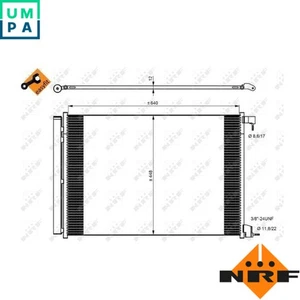 CONDENSER AIR CONDITIONING 350082 FOR MERCEDES-BENZ AMG/GT/Roadster SPRINTER - Picture 1 of 8